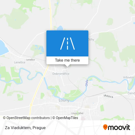 Карта Za Viaduktem