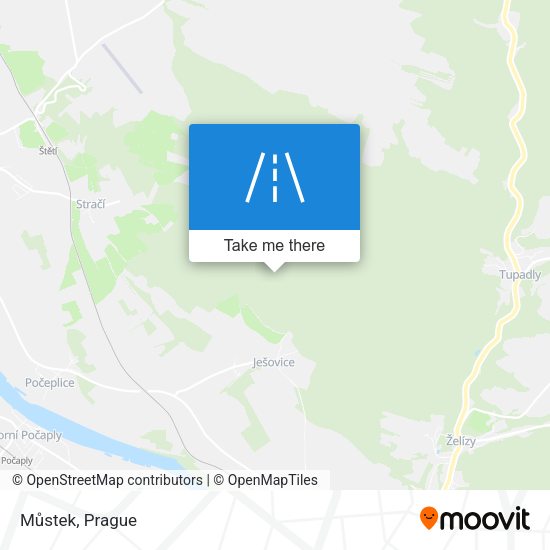 Карта Můstek
