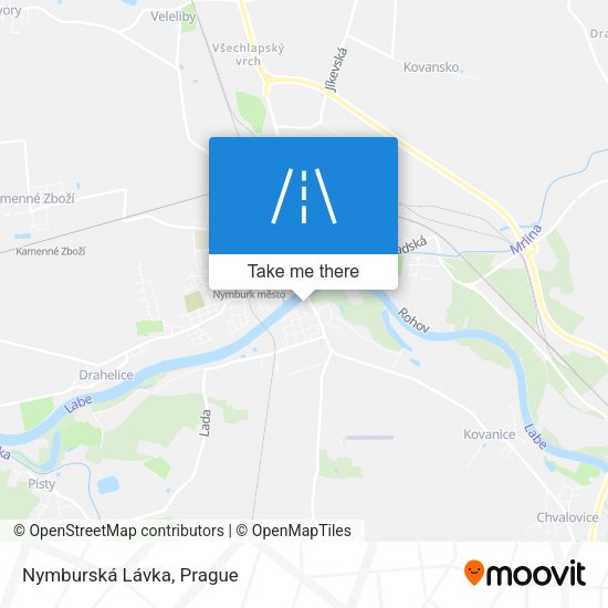 Nymburská Lávka map