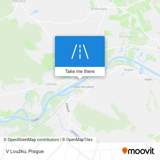 Карта V Loužku