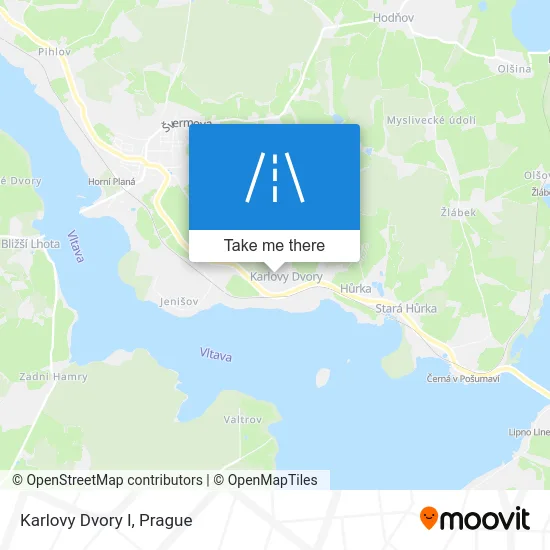 Карта Karlovy Dvory I