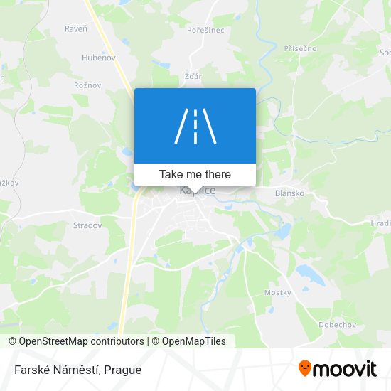 Farské Náměstí map