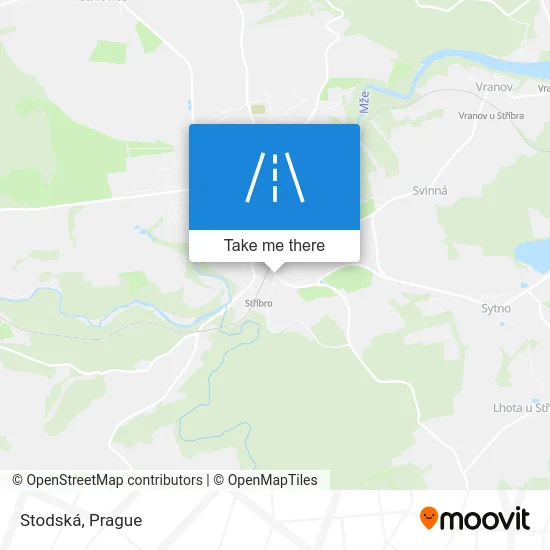 Карта Stodská