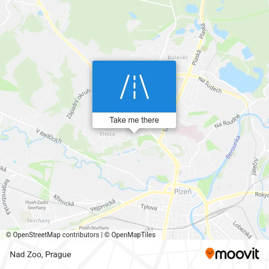 Карта Nad Zoo