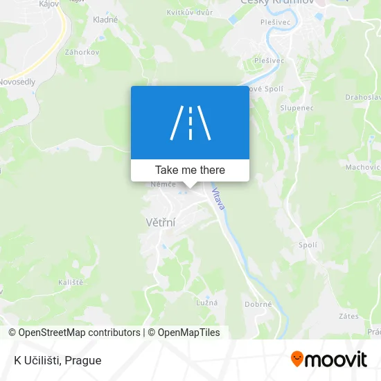 Карта K Učilišti