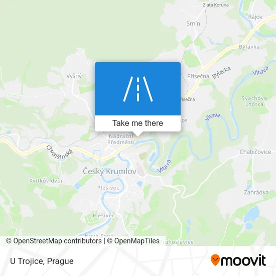 Карта U Trojice