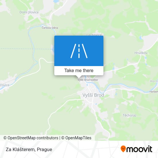 Za Klášterem map