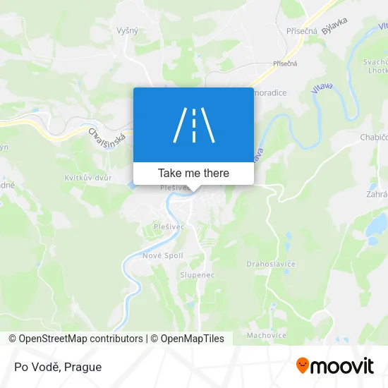 Карта Po Vodě