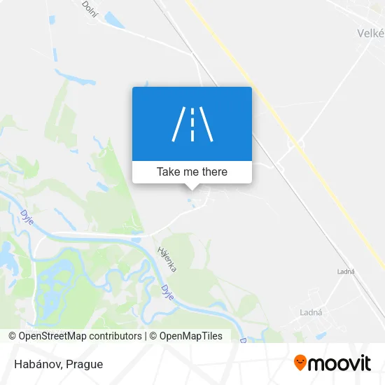 Карта Habánov