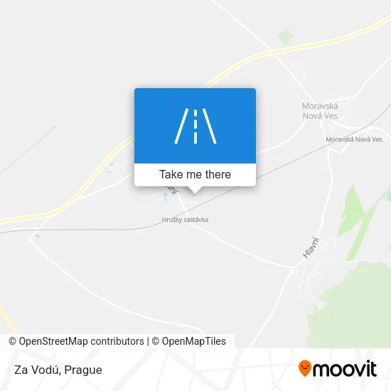 Карта Za Vodú