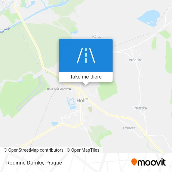 Карта Rodinné Domky