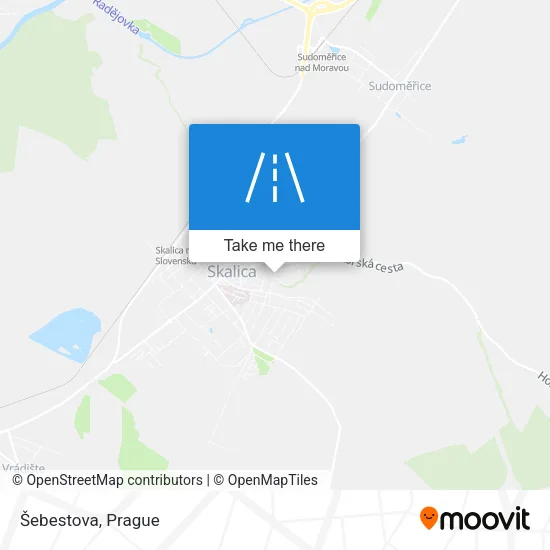 Карта Šebestova
