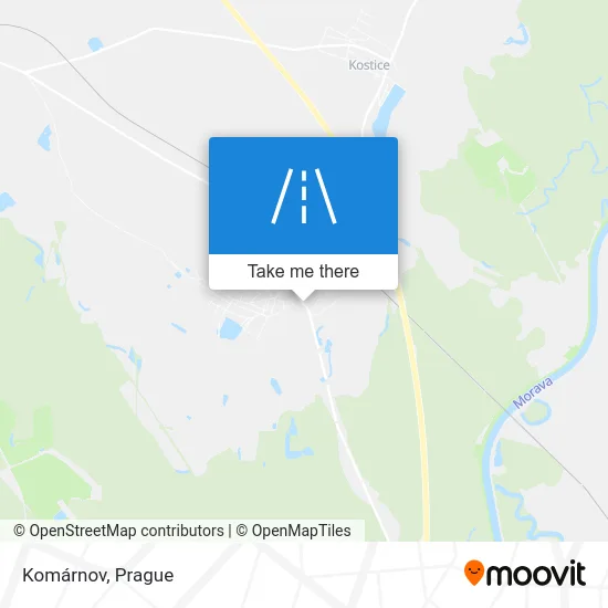 Карта Komárnov