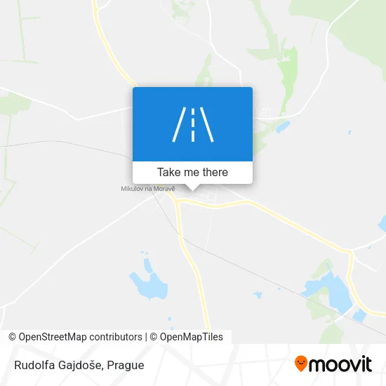 Карта Rudolfa Gajdoše