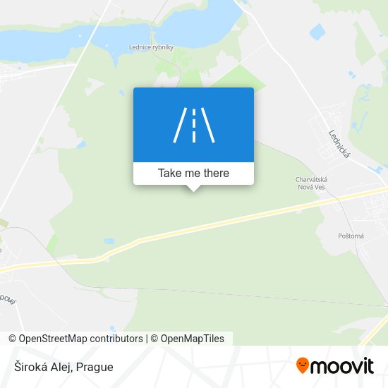 Карта Široká Alej