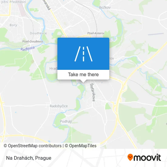 Карта Na Drahách