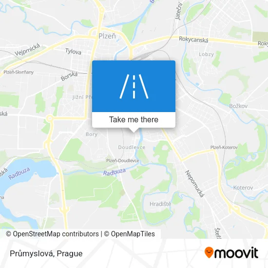 Карта Průmyslová