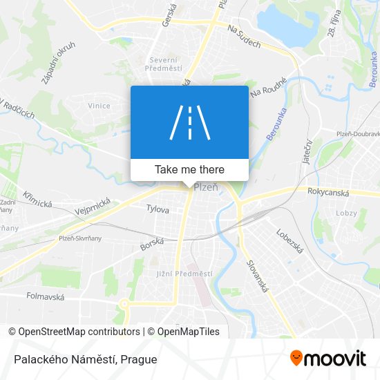 Palackého Náměstí map