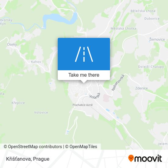Křišťanova map