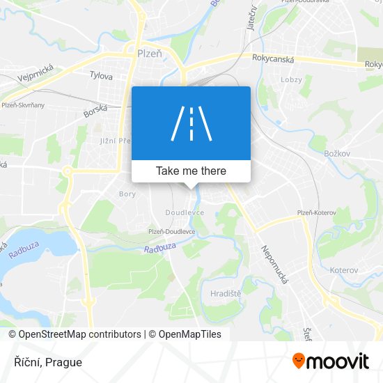 Říční map