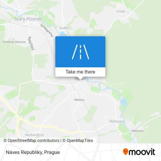 Карта Náves Republiky