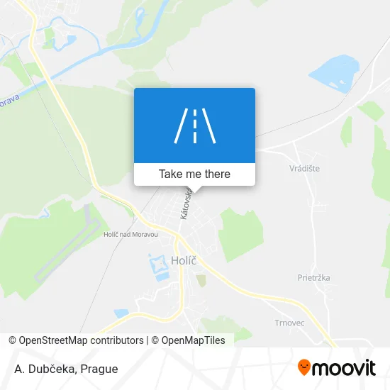 Карта A. Dubčeka