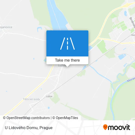 Карта U Lidového Domu