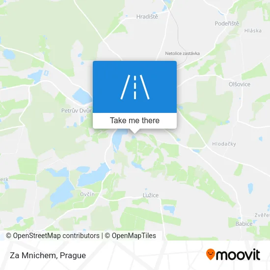 Карта Za Mnichem