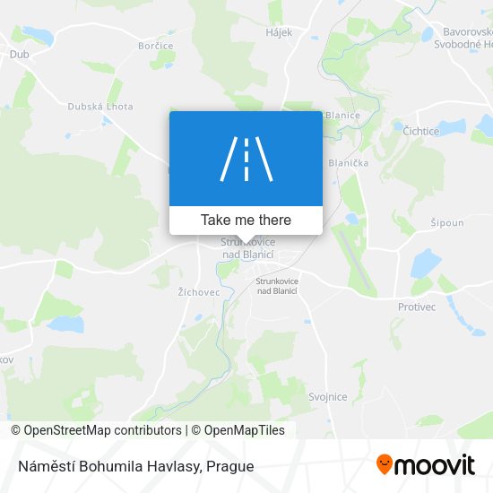 Náměstí Bohumila Havlasy map