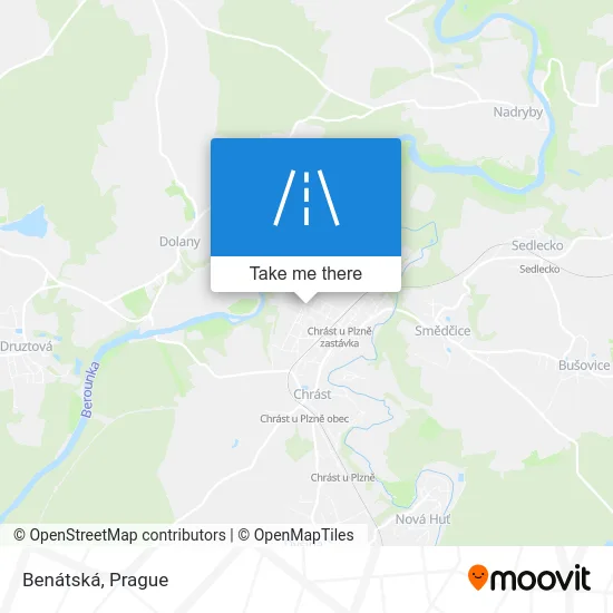 Карта Benátská