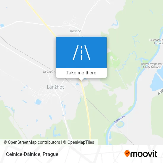 Карта Celnice-Dálnice