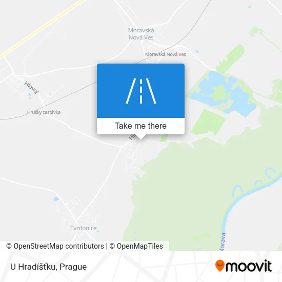 Карта U Hradíšťku