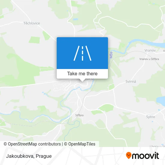 Карта Jakoubkova