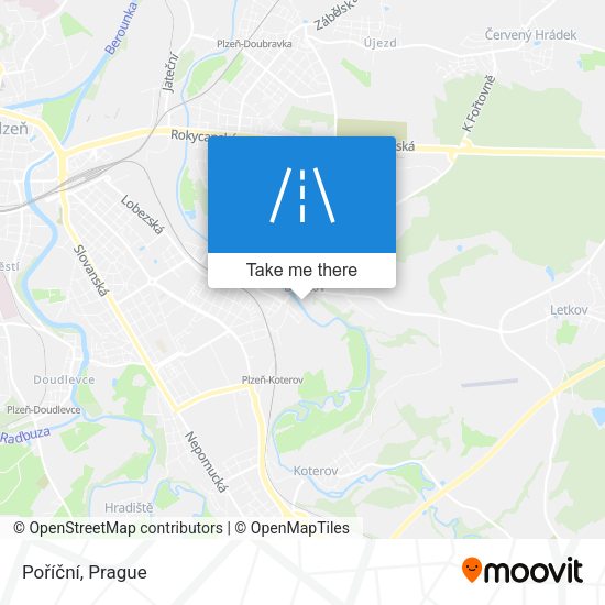 Poříční map