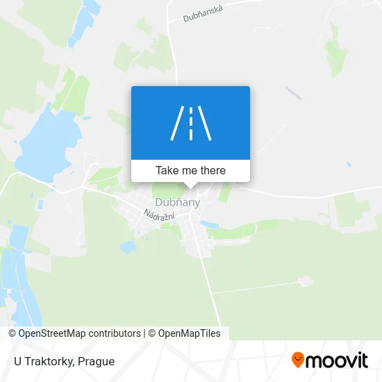 Карта U Traktorky