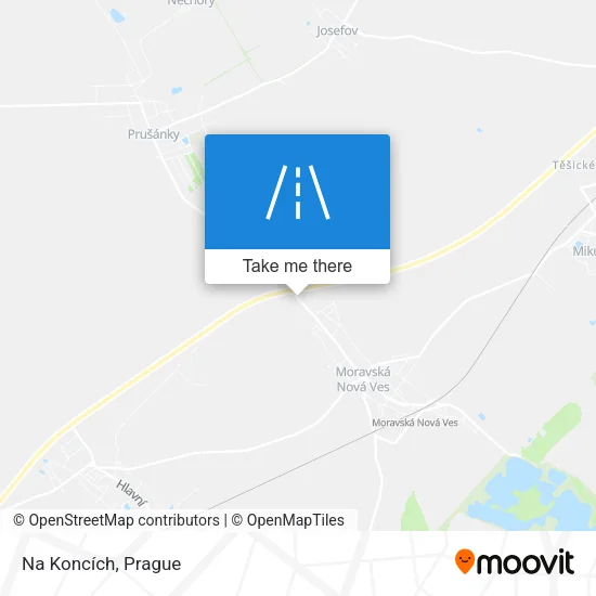 Карта Na Koncích