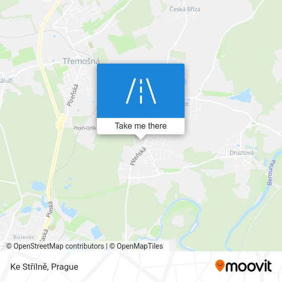 Ke Střílně map