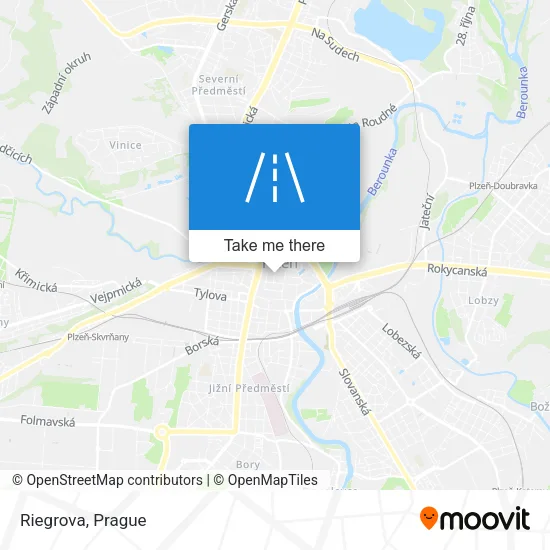Карта Riegrova