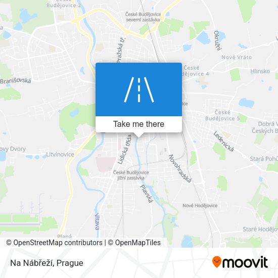 Na Nábřeží map