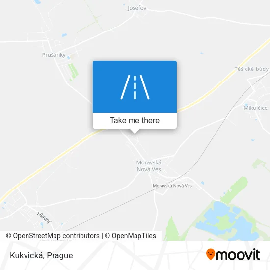 Карта Kukvická