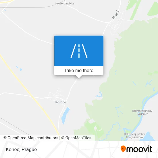 Карта Konec