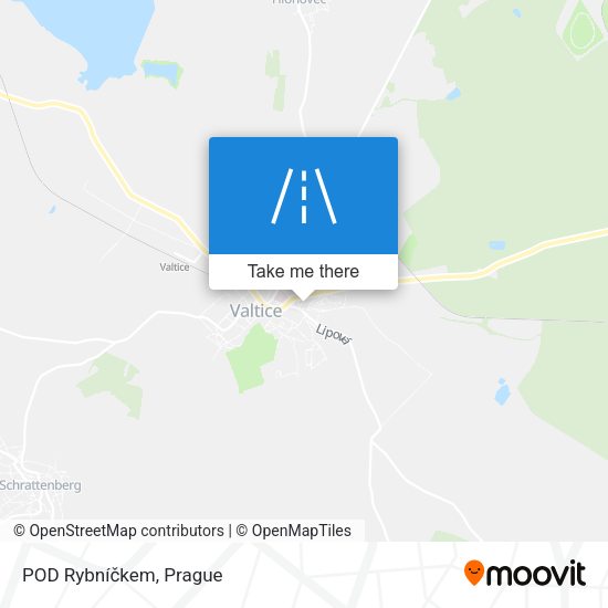 POD Rybníčkem map