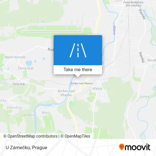 Карта U Zámečku