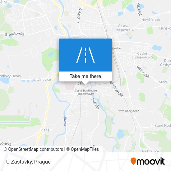 Карта U Zastávky