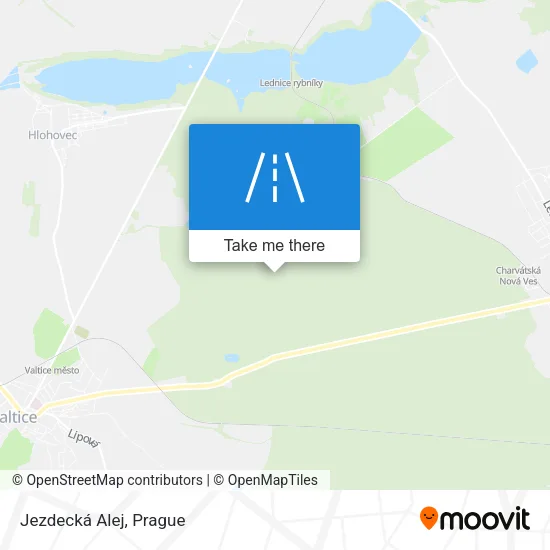 Карта Jezdecká Alej