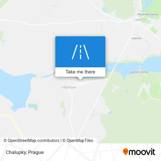 Карта Chalupky