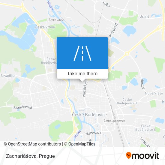 Zachariášova map