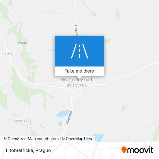 Litobratřická map