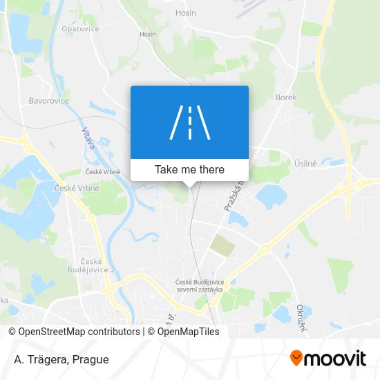 Карта A. Trägera