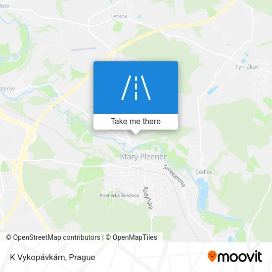 Карта K Vykopávkám